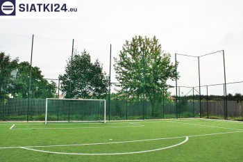 Siatki Kościan - Tu zabezpieczysz ogrodzenie boiska w siatki; siatki polipropylenowe na ogrodzenia boisk. dla terenów Kościana